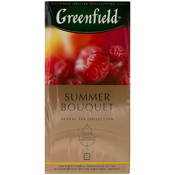 Чай Greenfield Summer Bouquet листовой 25 пакетиков